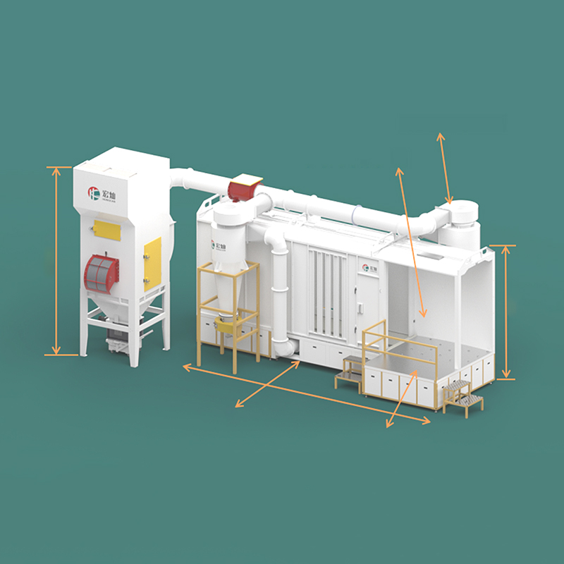 自动回粉喷涂线