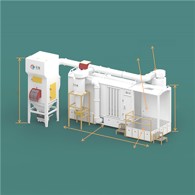 自动回粉喷涂线